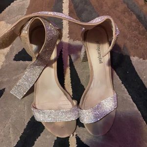 Heels worn good condition